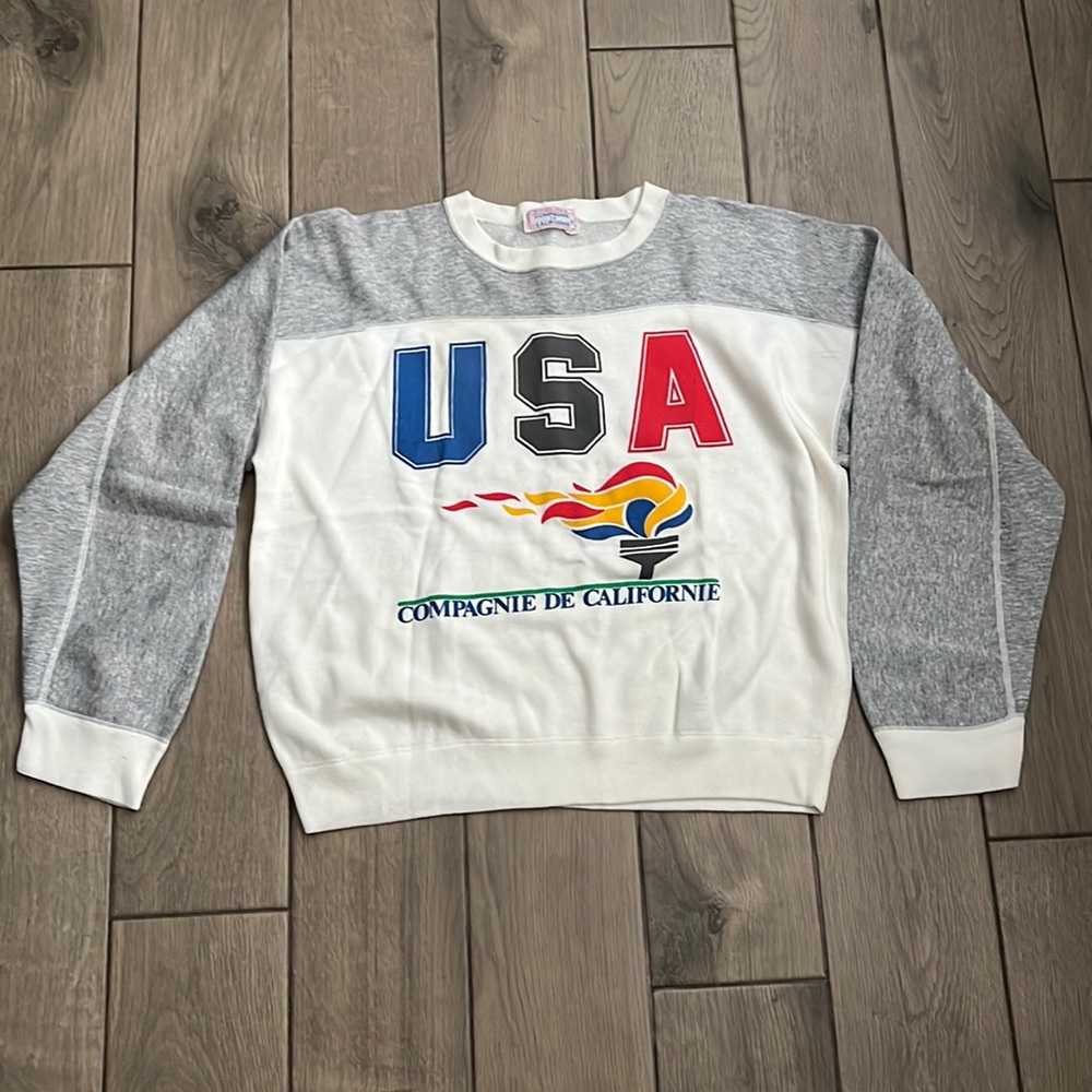 Vtg Olympic Sweater Made in France 🇫🇷